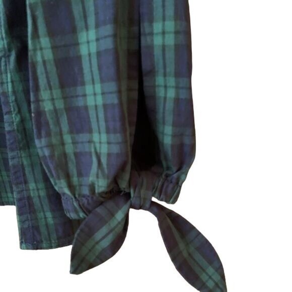 Vineyard Vines Tartan Plaid Blouse - Picture 5 of 7